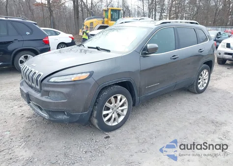 2015 Jeep Cherokee Limited z USA, uszkodzony, nr VIN 1C4PJMDS5FW630472